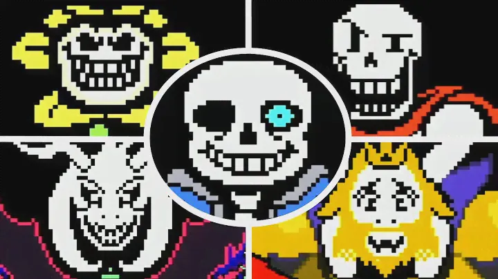 Undertale - All Bosses & Endings