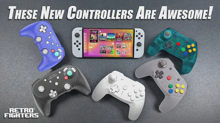 These NEW Controllers Are Perfect For The Switch! N64 And Next Gen Gamecube Hands On
