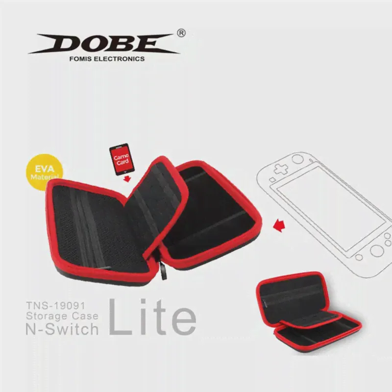 Портативная сумка для хранения DOBE для Nintendo Switch Lite Mini Switch с защитой EVA, Жесткий Чехол, коробка для хранения (art.: 3920be2e57bdc)