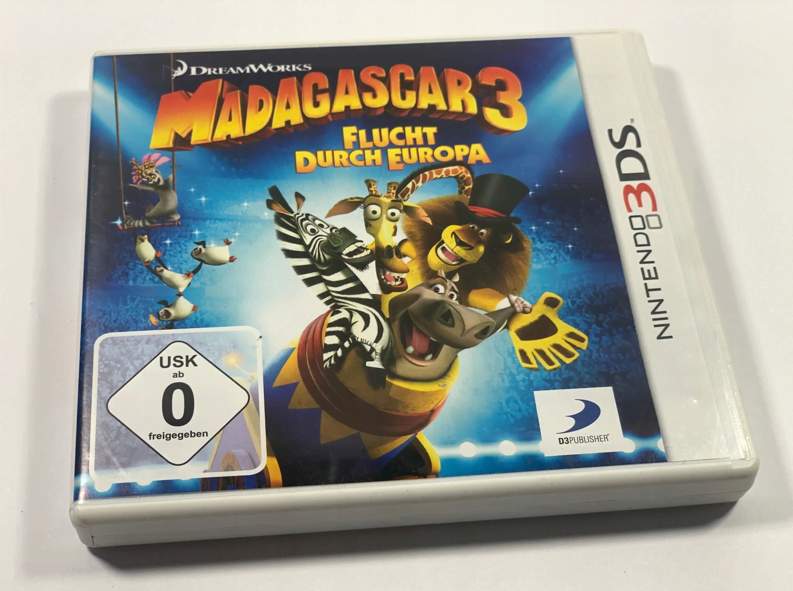 Madagascar 3 Nintendo 3DS-0