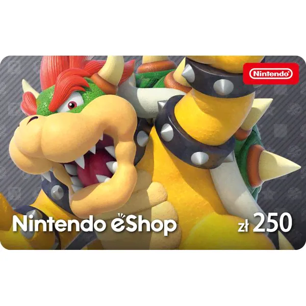 Карта оплаты Nintendo Nintendo eShop 250 ZL Poland