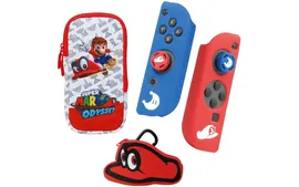 Для Nintendo Switch: Набор аксессуаров HORI Mario Odyssey для Nintendo Switch
