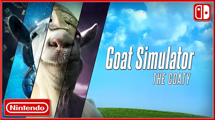 GOAT SIMULATOR - Nintendo Switch The GOATY Launch Trailer 2019 (HD)
