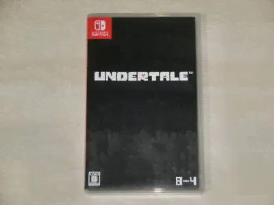 undertale nintendo switch used very good Japanese Ver.-0