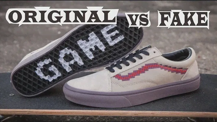 Vans X Nintendo Old Skool Console Dove Original & Fake
