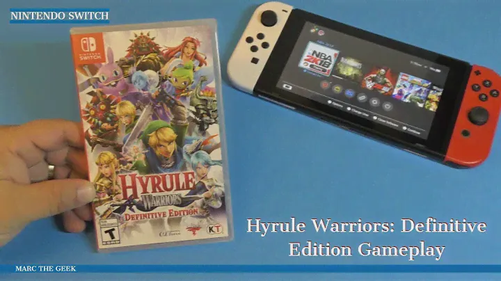 Nintendo Switch Hyrule Warriors: Definitive Edition Gameplay
