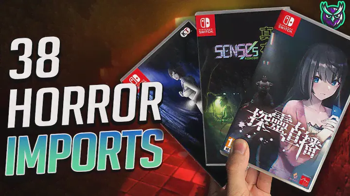 38 Horror Game Imports for Nintendo Switch