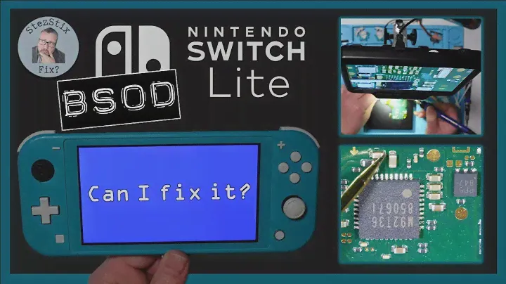 Switch Lite с СИНИМ ЭКРАНОМ СМЕРТИ | Могу ли я это исправить?